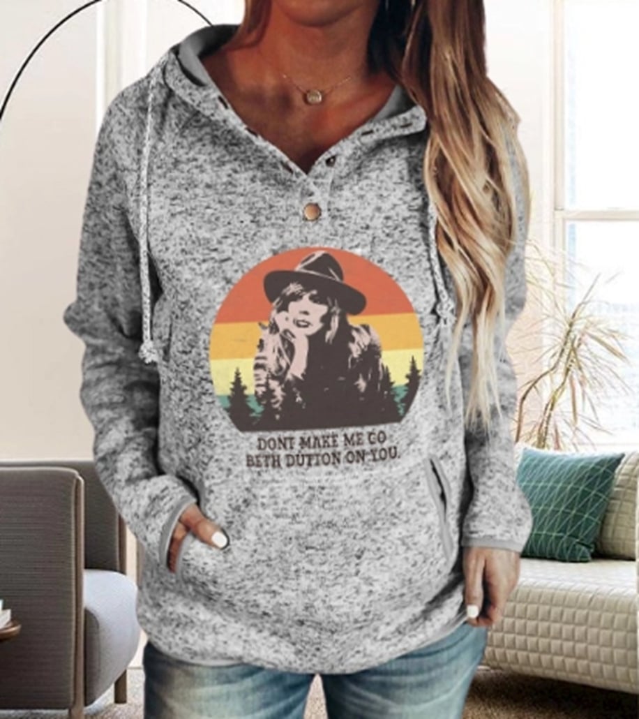 Hooded Long Sleeve Sweater