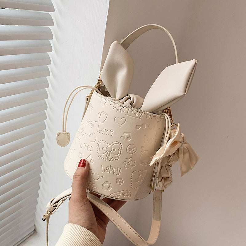 Structured Bucket Bag