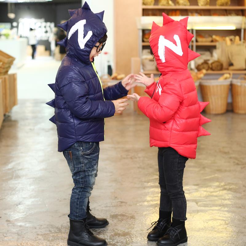Kids' Dinosaur Puffer Coat