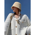 Retro Knit Cardigan Jacket
