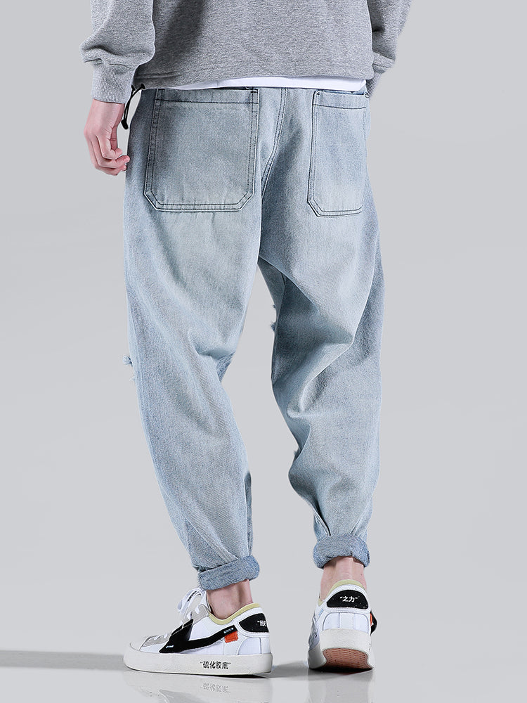 Loose Ripped Jeans