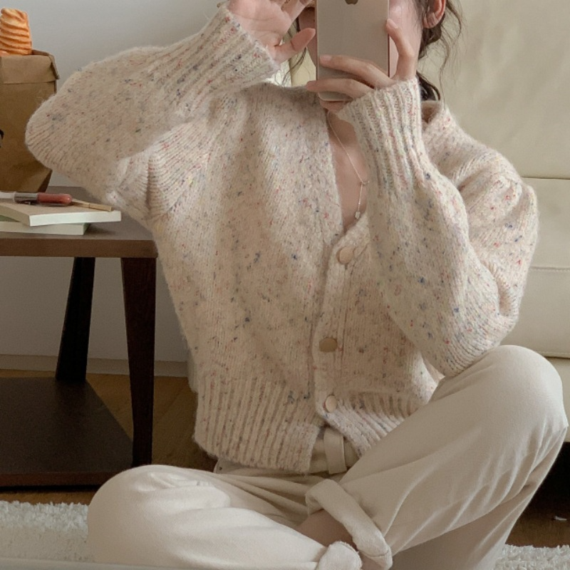 Colorful Dot Cardigan