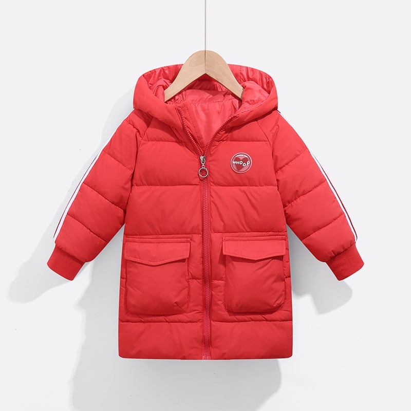 Kids' Hooded Duck Down Jacket