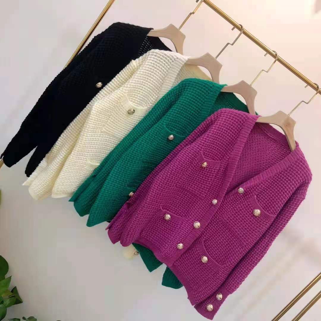 Retro Knit Cardigan Jacket