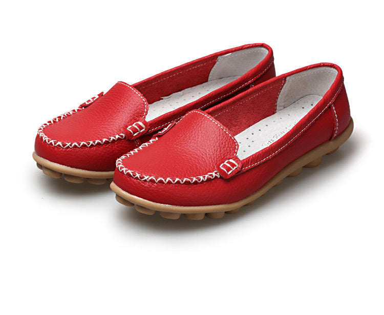 Soft Leather Driving Loafers