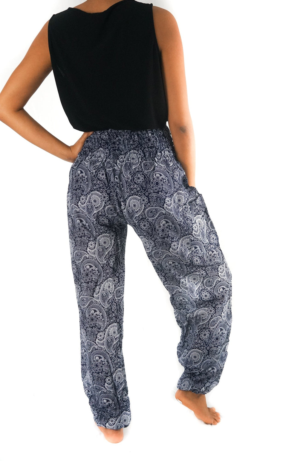 Boho Paisley Yoga Pants