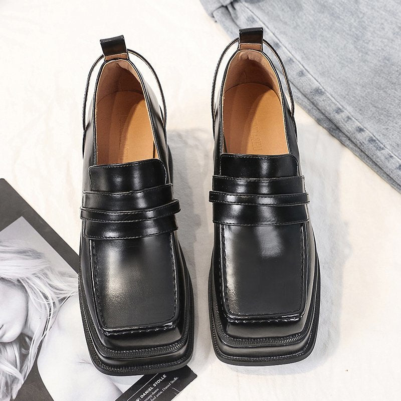 Chunky Heel Platform Loafers for Women - Fall 2021