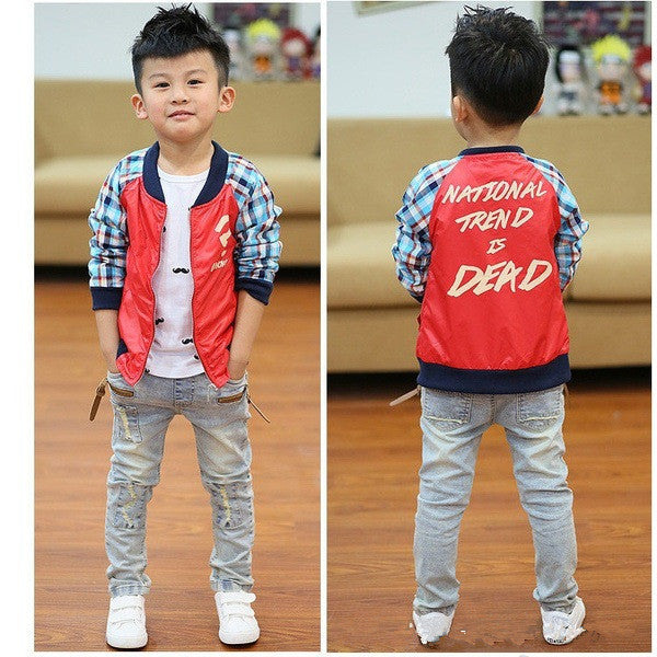 Boys' Light Blue Slim Jeans