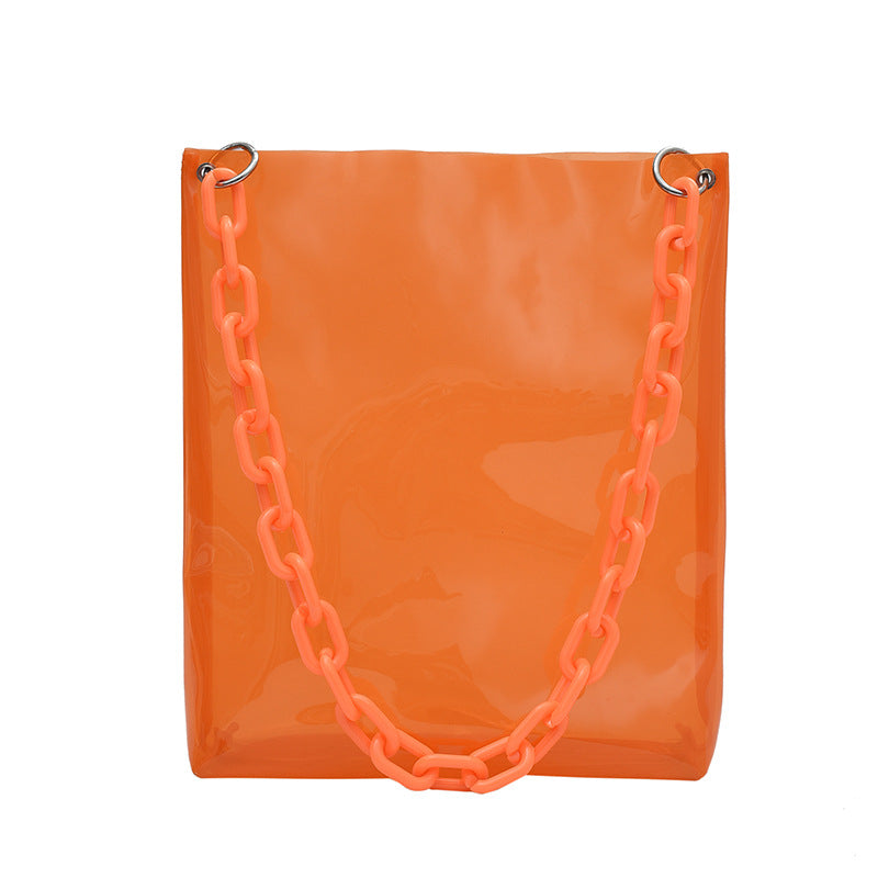 Clear Jelly Handbag