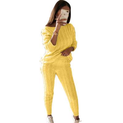 One-Shoulder Sweater Set