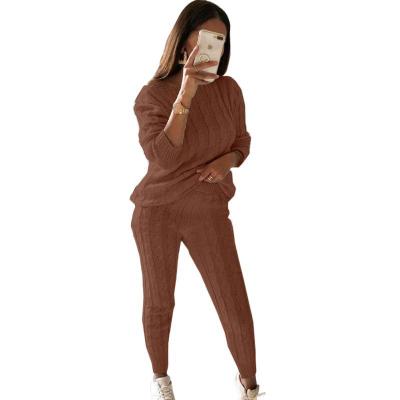 One-Shoulder Sweater Set