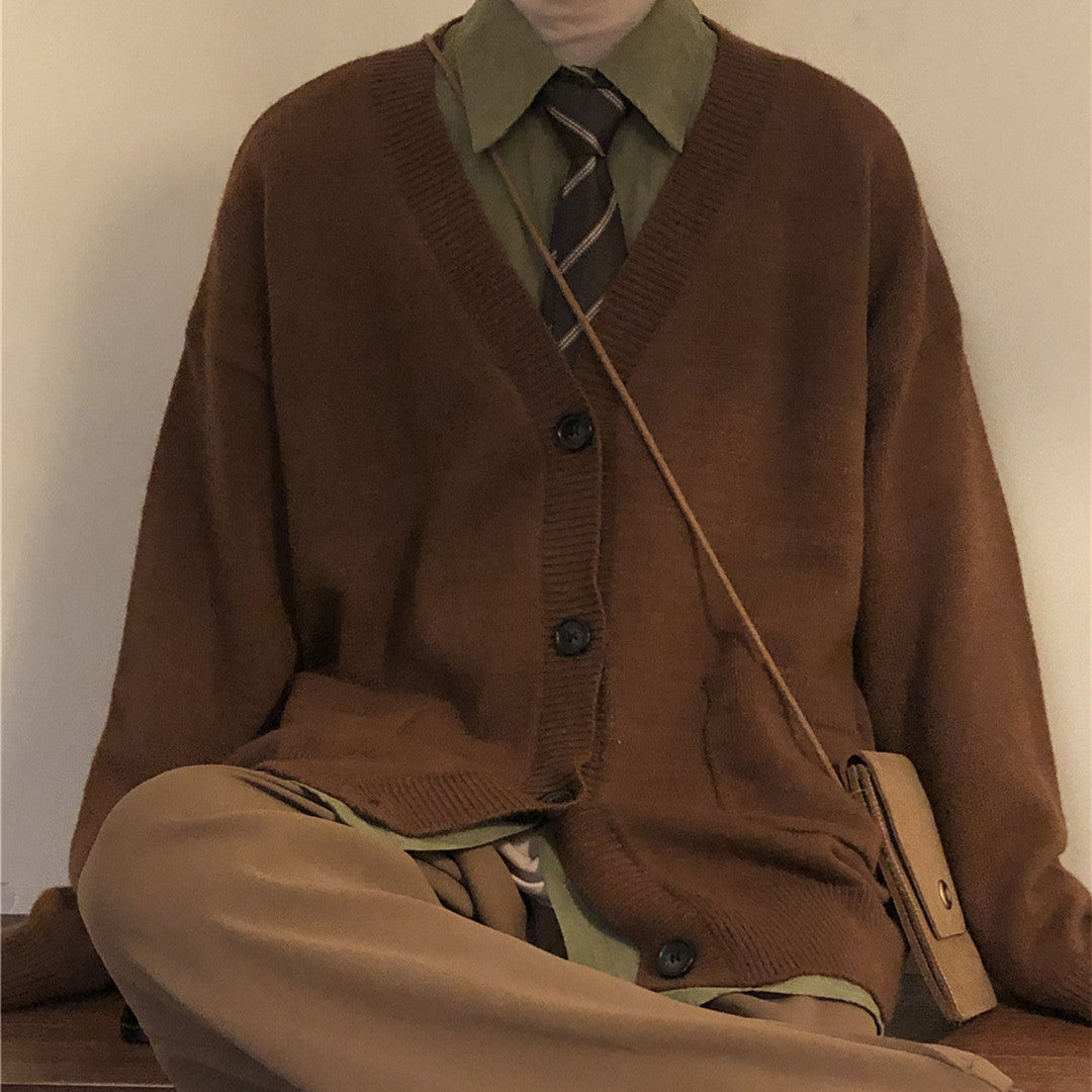 Knit Cardigan Sweater