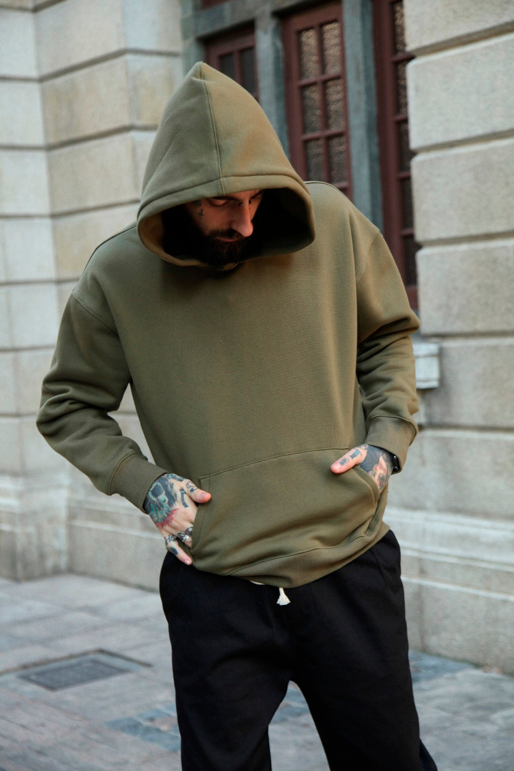 Oversized Camel Hoodie