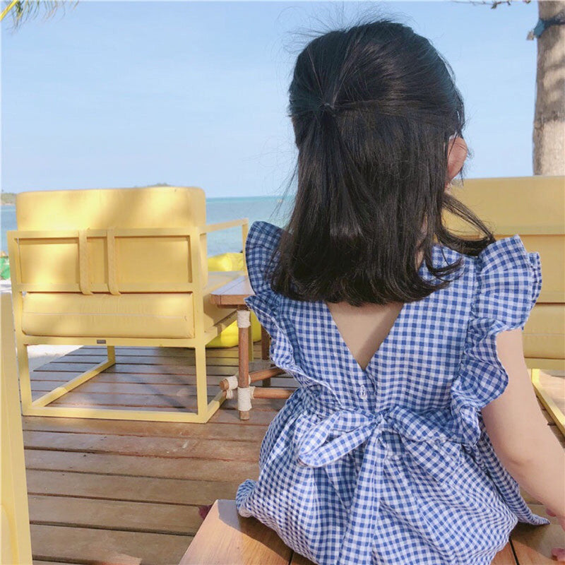 Toddler Plaid Princess Dress