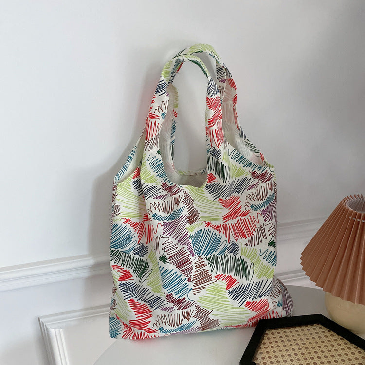 Canvas Underarm Bag