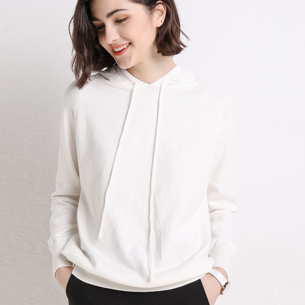 Thin Hooded Sweater