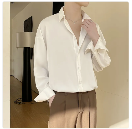 Retro Drape Shirt