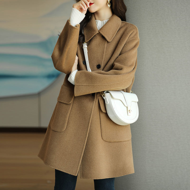 Mid-Length Wool Coat