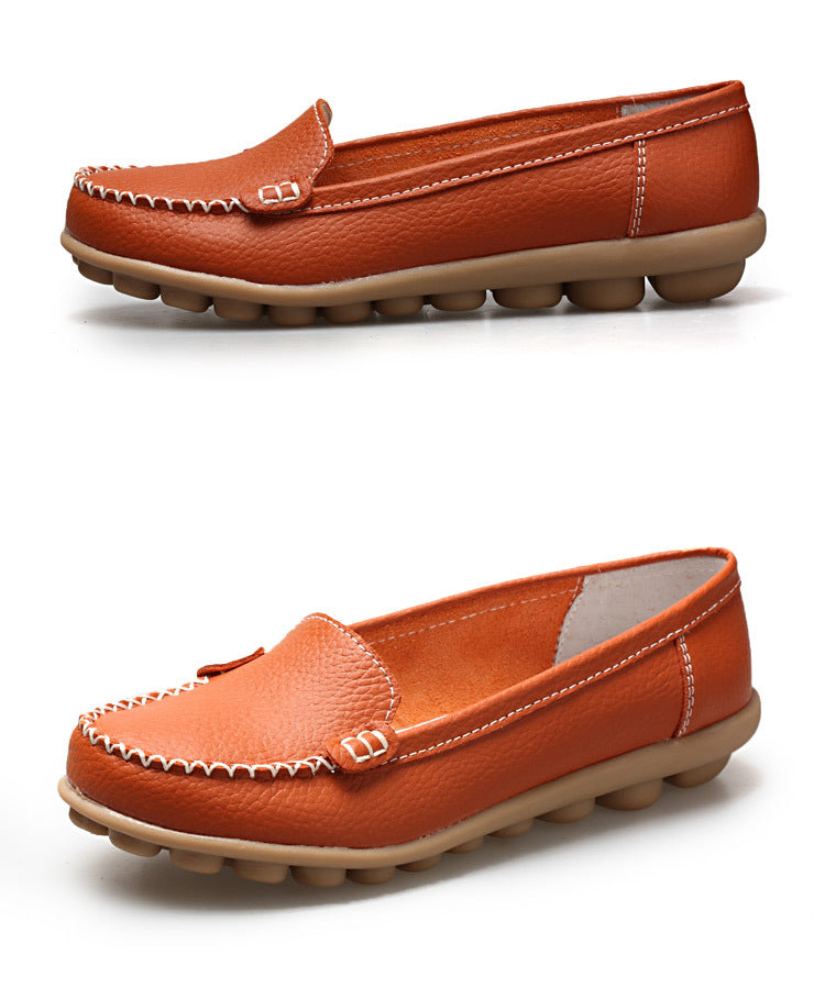 Soft Leather Driving Loafers
