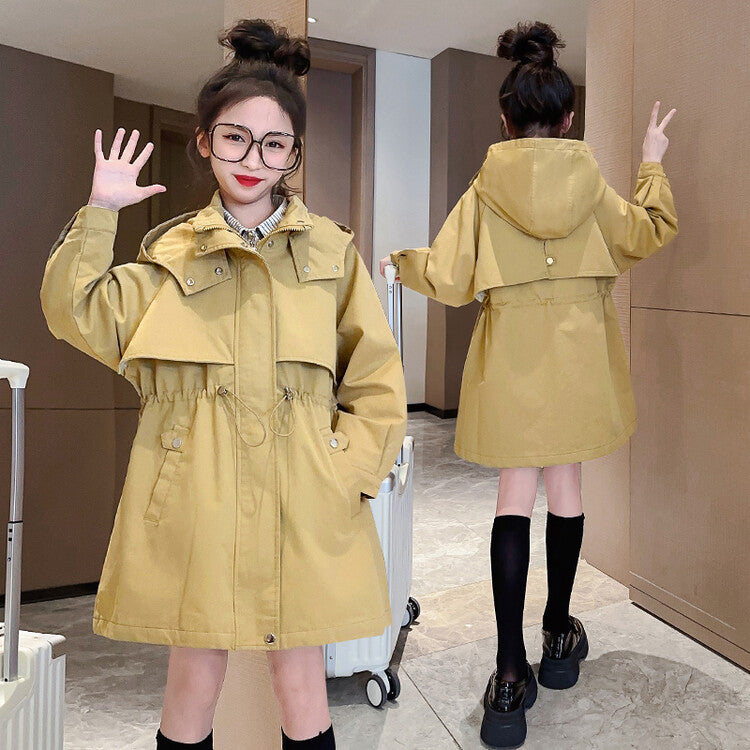 Girls' Hooded Coat