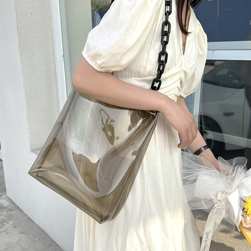 Clear Jelly Handbag