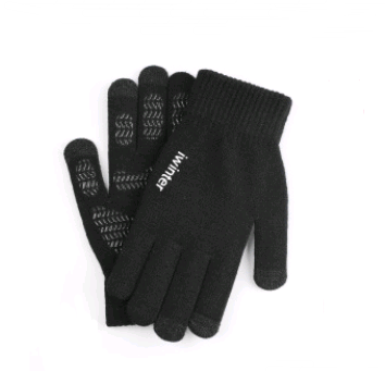 Men's Knit Touchscreen Gloves