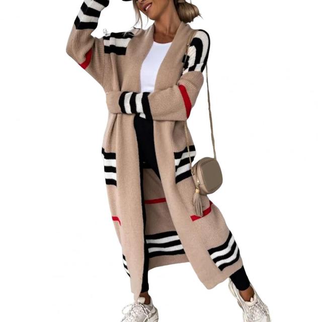 Patchwork Knit Cardigan