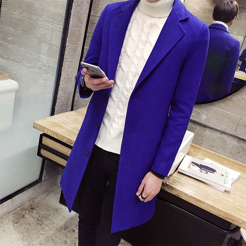 Slim Wool Trench Coat