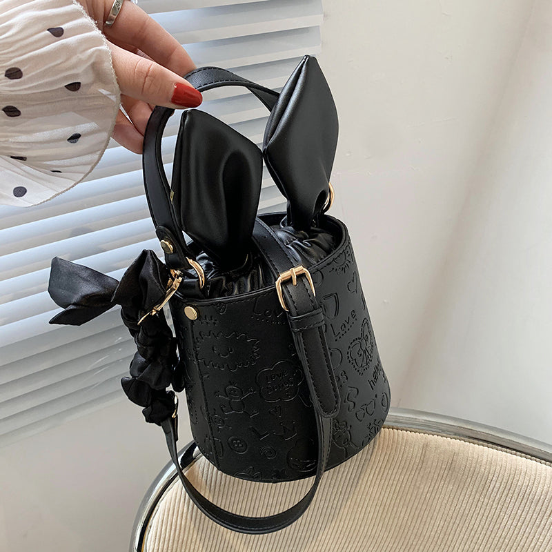 Structured Bucket Bag