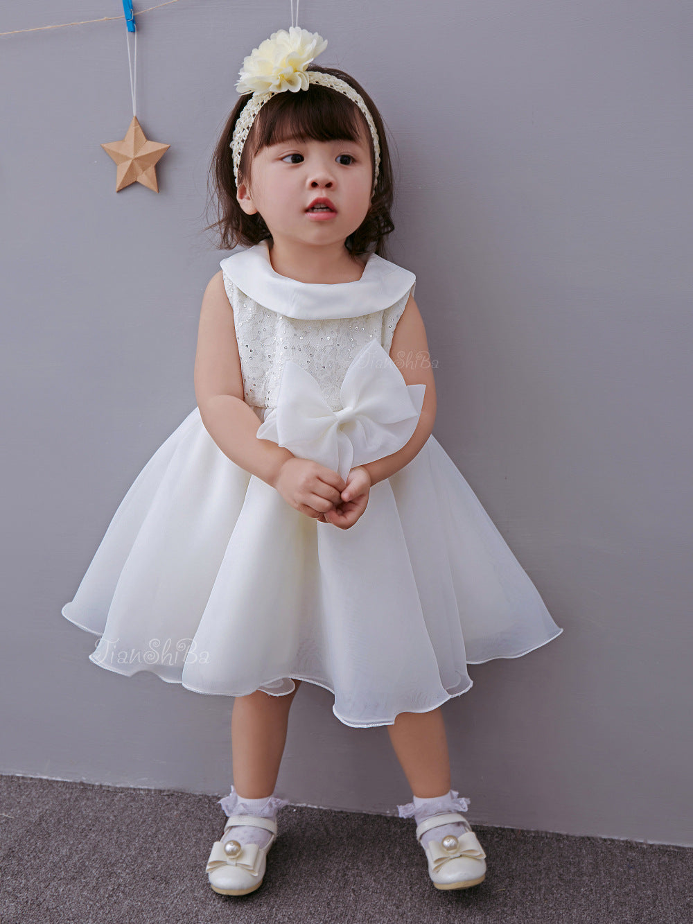 Girls' Dress & Skirt Set