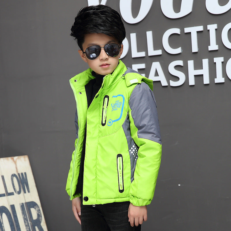 Kids' Warm Windbreaker