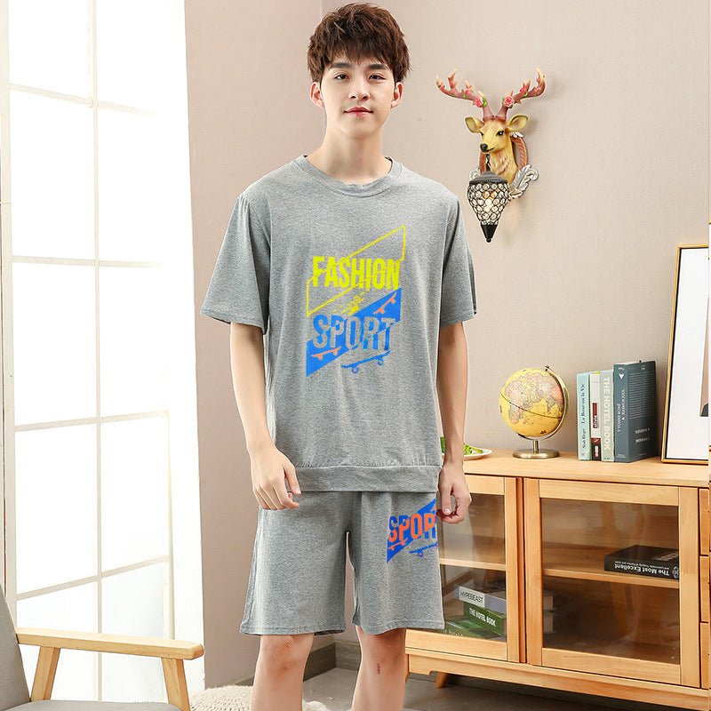Boys' Summer Pajama Shorts Set