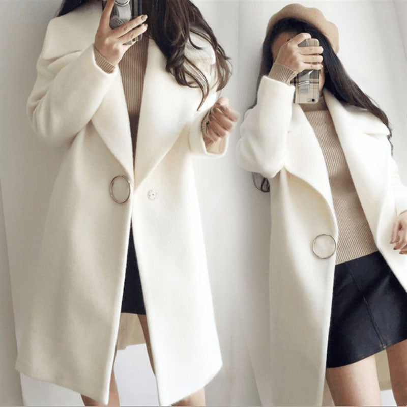 Thick Loose Wool Coat