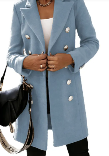 Double-Breasted Wool Jacket