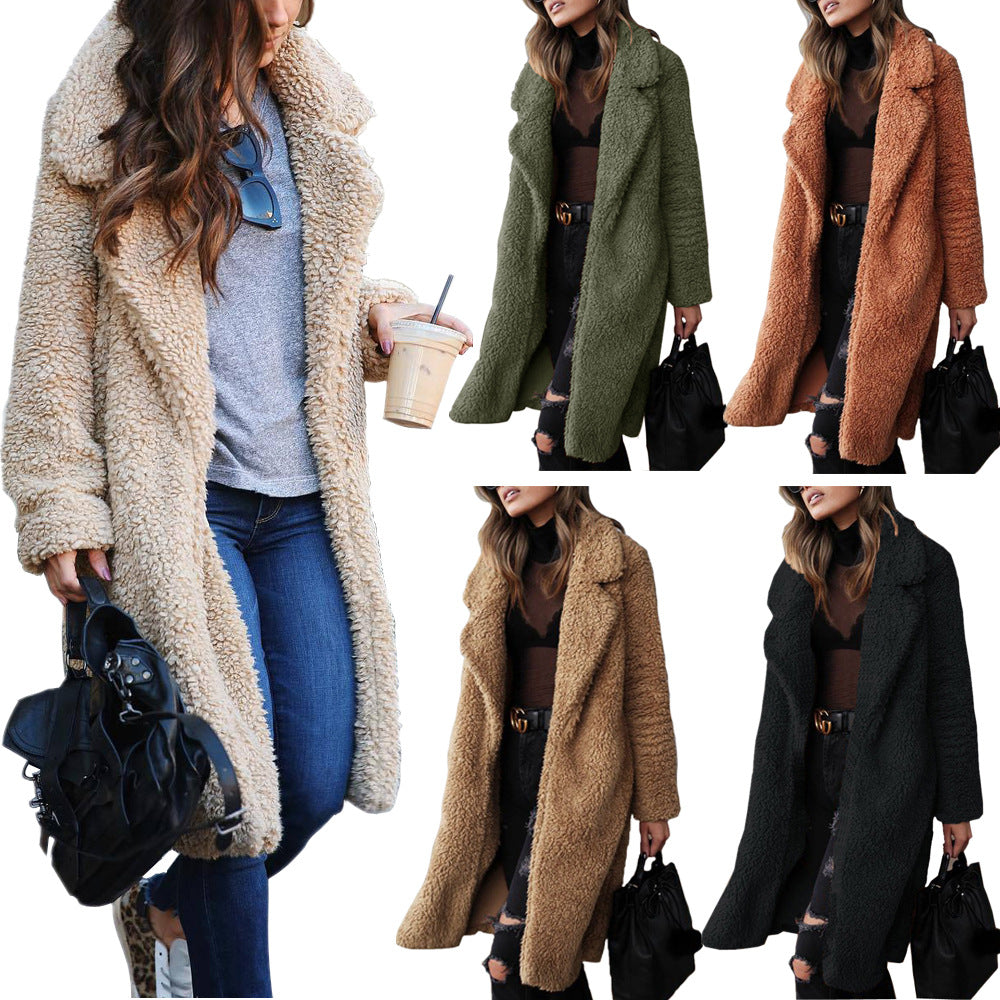 Wool-Blend Midi Coat