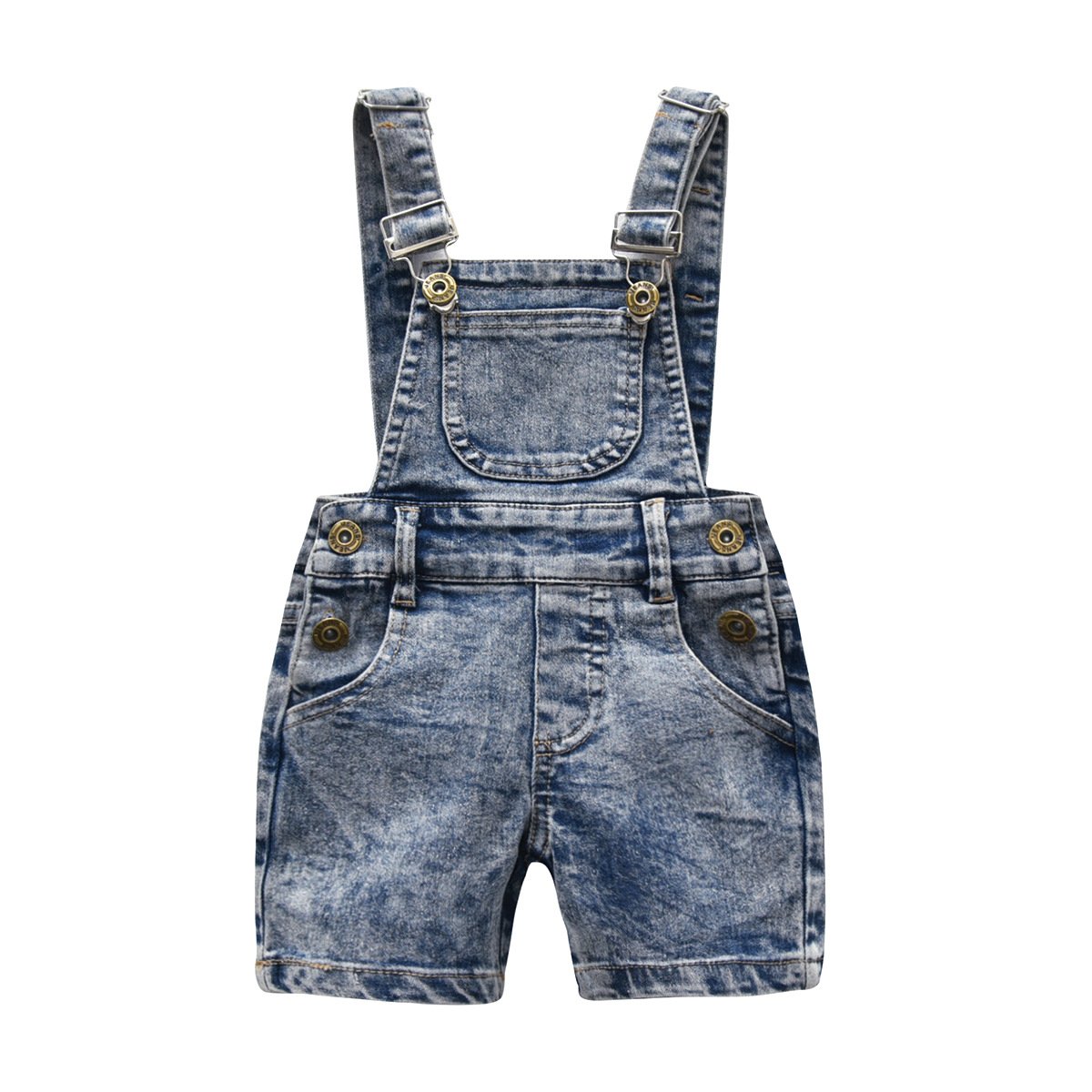 Kids' Denim Overalls