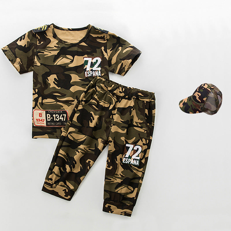 Boys' Camo Summer Set