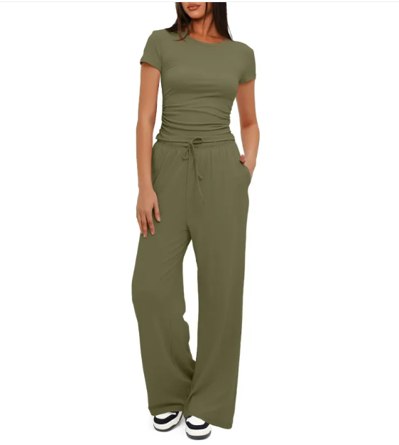 Sporty Two-Piece Set