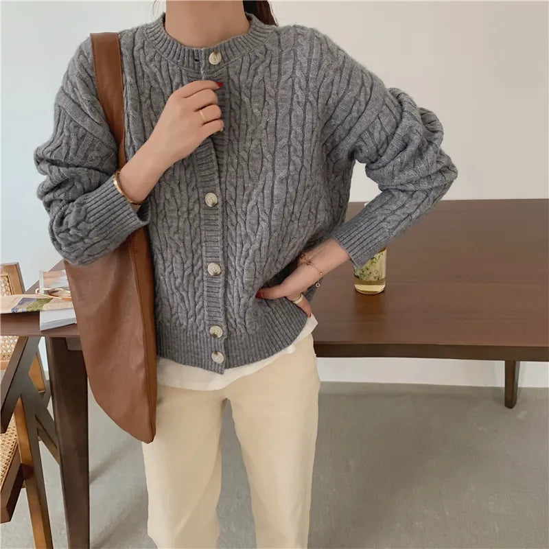 Loose Knit Cardigan
