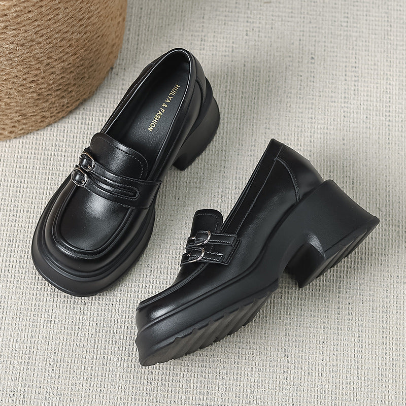 Chunky Platform Penny Loafers