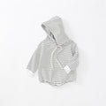 Kids' Striped Hooded Jumpsuit