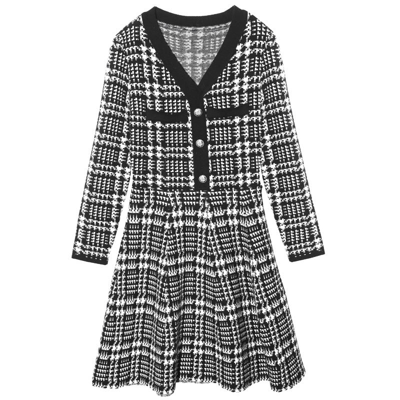Vintage Knit Midi Dress
