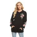 Long Embroidered Sweater Coat