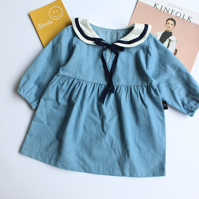 Girls' Autumn Long Sleeve Dress