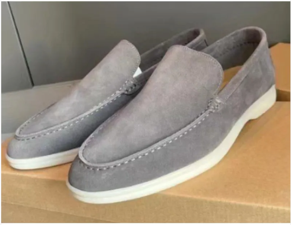 Men's Suede Slip-On Shoes
