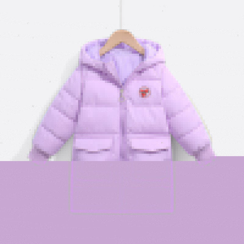 Kids' Hooded Duck Down Jacket