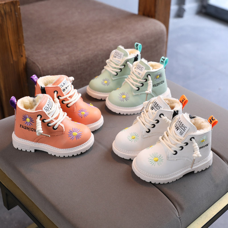 Kids' Lace-Up Ankle Boots