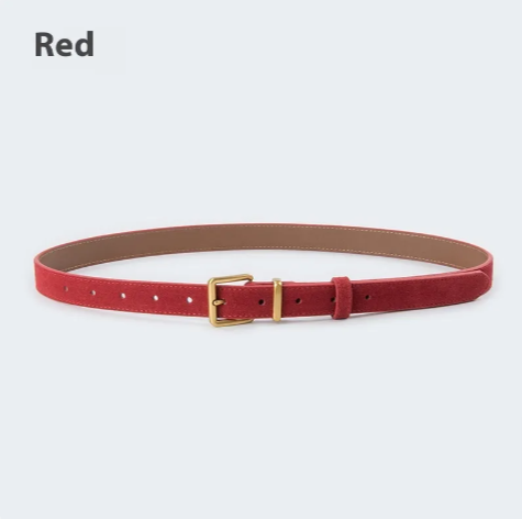 Suede Waist Belt