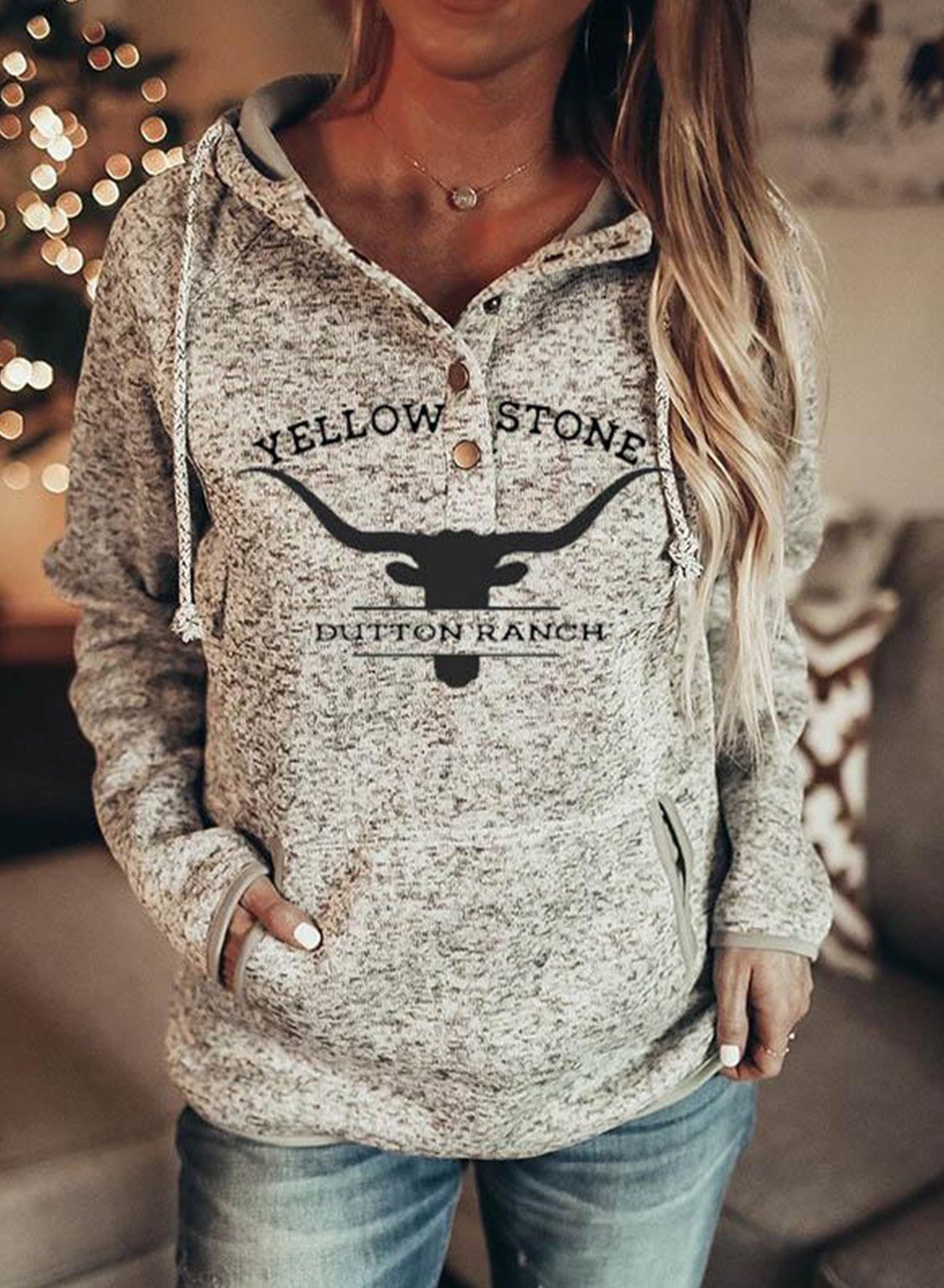 Hooded Long Sleeve Sweater