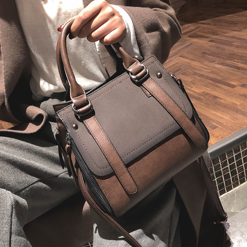 Retro Bucket Crossbody